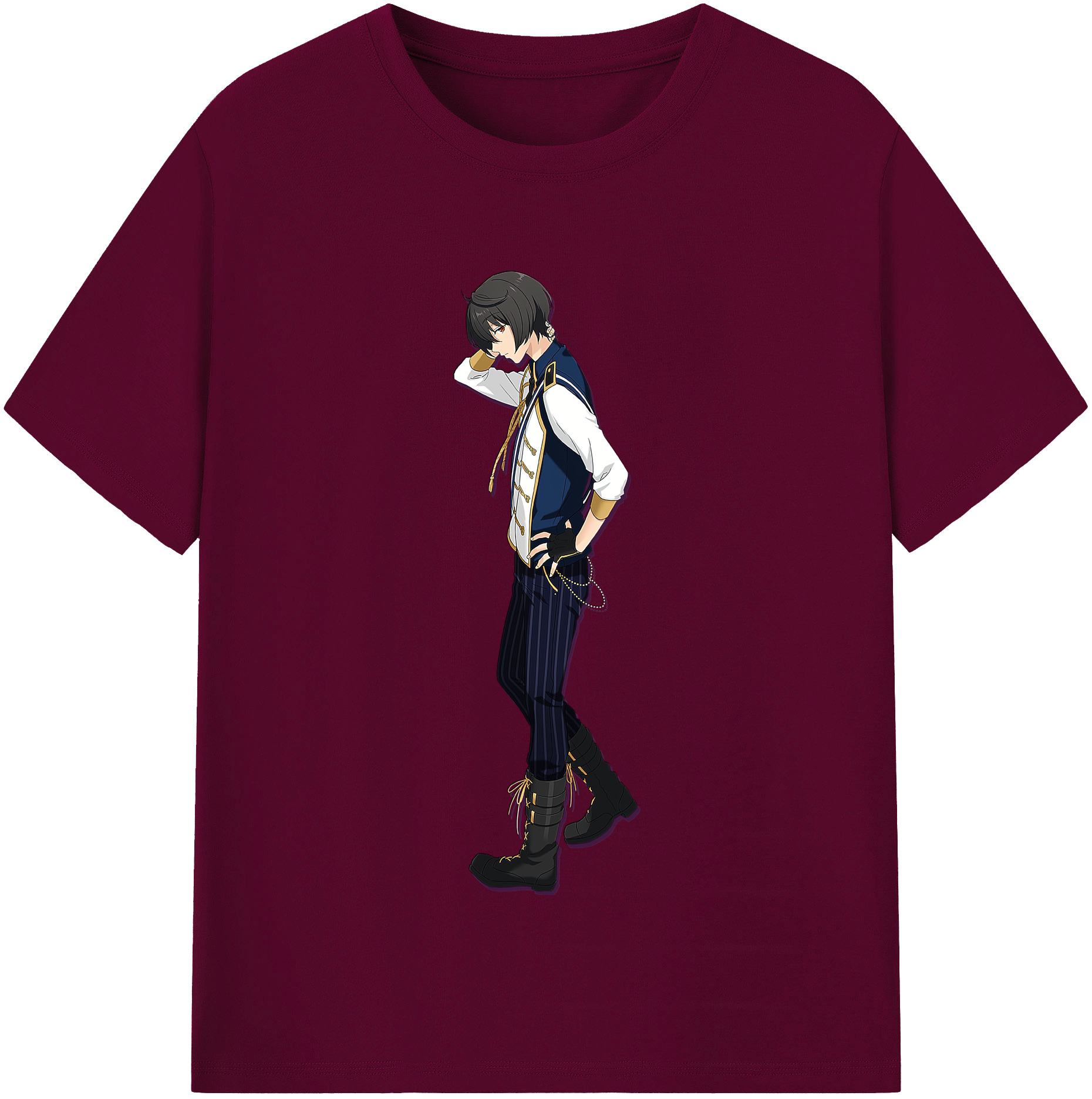 （画像用） あんさんぶるスターズ! Ensemble Stars レディースカジュアルプリントTシャツ（綿100％）